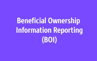 Beneficial Ownership Information Reporting