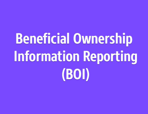 Beneficial Ownership Information Reporting