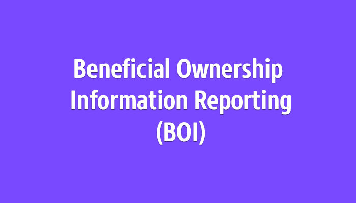 Beneficial Ownership Information Reporting